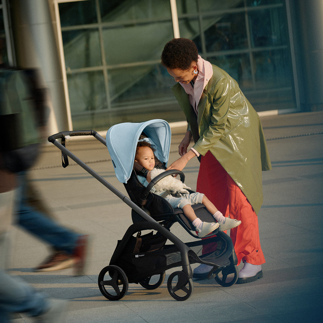 Bugaboo Dragonfly รถเข็นเด็กรุ่นดราก้อนไฟว์ พับได้ด้วยการเคลื่อนไหวเดียว