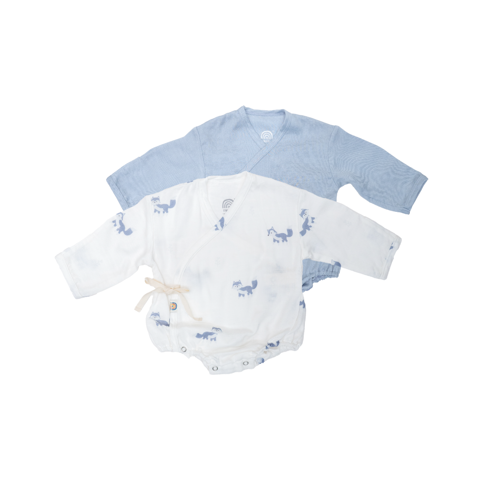 Saeson Tencel™ Baby Bodysuits Long Sleeve Set เซ็ตบอดี้สูทแรกเกิดแขนยาว