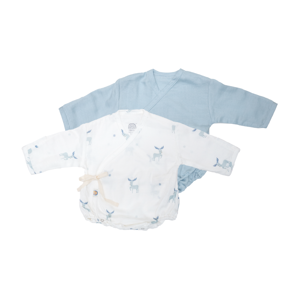 Saeson Tencel™ Baby Bodysuits Long Sleeve Set เซ็ตบอดี้สูทแรกเกิดแขนยาว