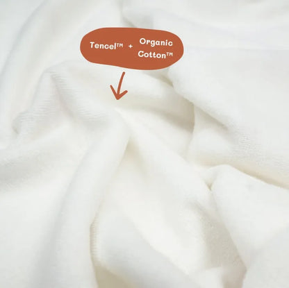 Saeson ผ้าเช็ดตัวใยเทนเซล-TENCEL TM Organic Cotton Terry Towel