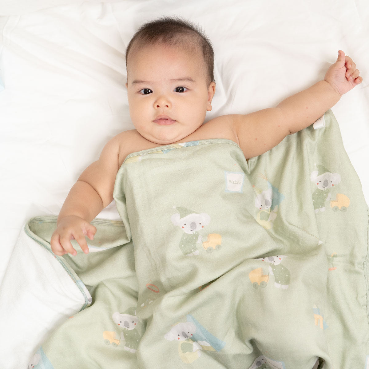 Granny Ben Birthday Party Collection Tencel™ Muslin Towel Mood 1