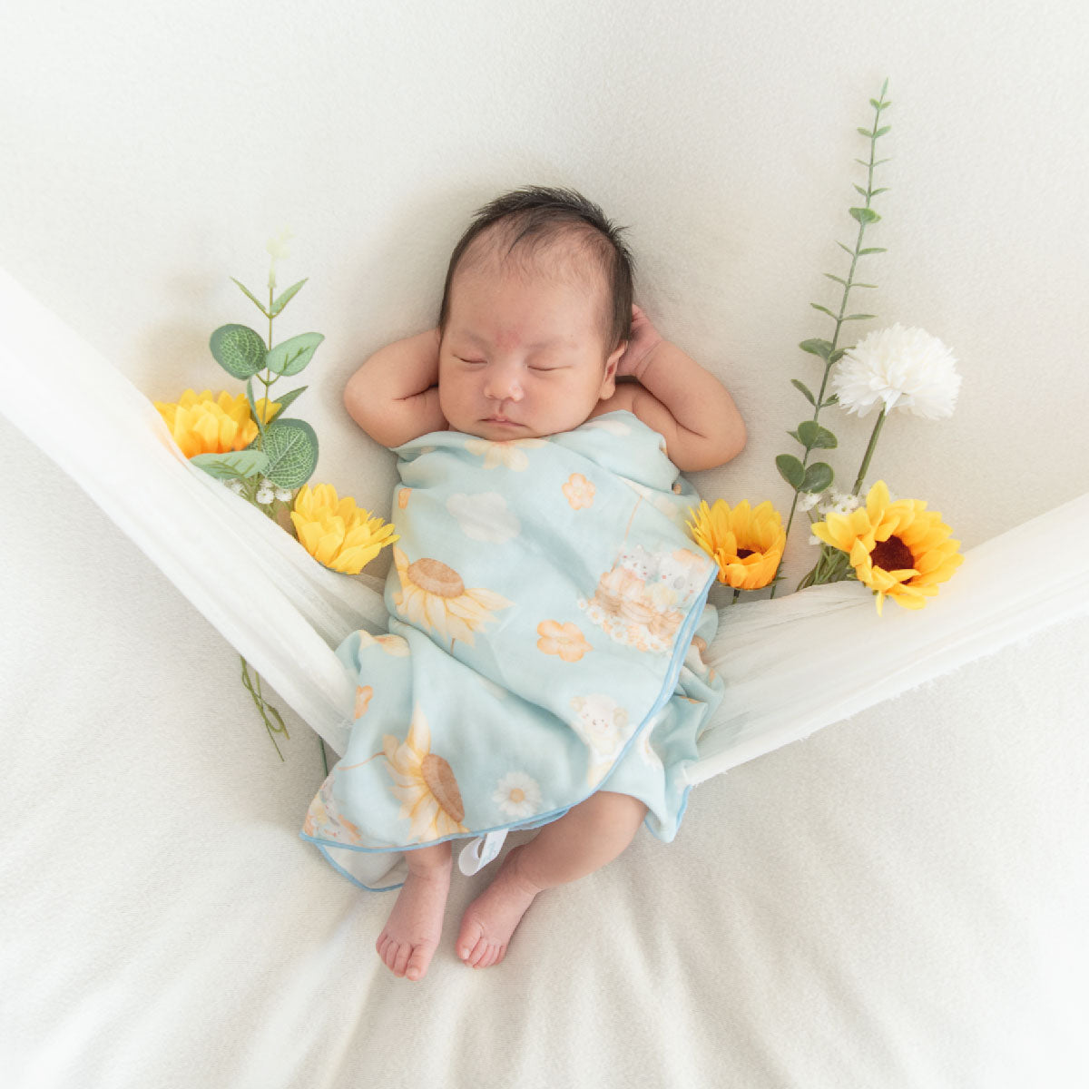 Granny Ben Tencel™ Nursing Cloth Floral Daydream Mood 1