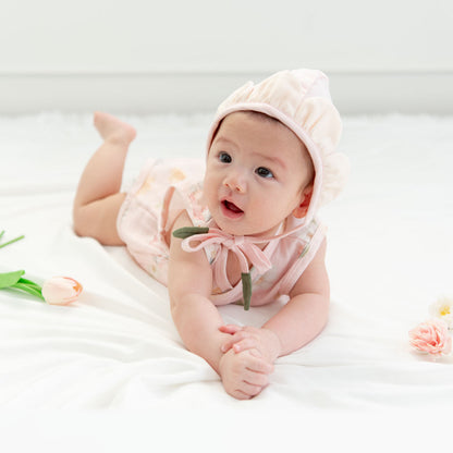Granny Ben Tencel™ Snap and Sleep Bodysuit Floral Daydream Mood 1