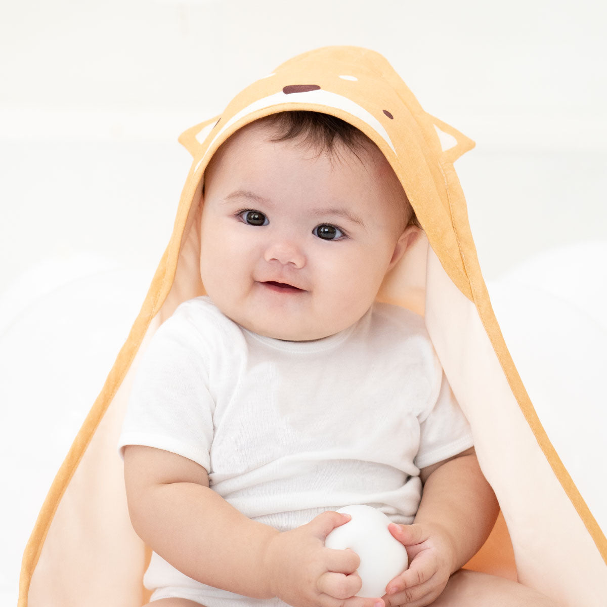 Granny Ben Tencel™ Animal Hooded Swaddle Cloth Mood 1