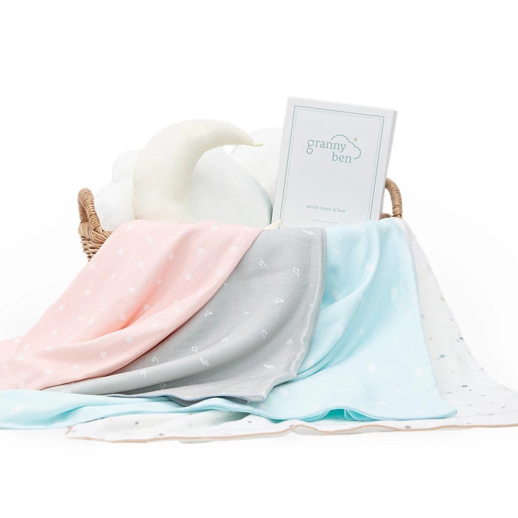 Granny Ben Tencel™ Muslin Swaddle Cloth Mood 2