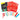 Hape Coloring Toys - Chalks and Stencils Art ชุดระบายสีชอล์ก และภาพพิมพ์ฉลุ