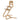 Leander Louie Highchair wo. Safety Bar (Oak)