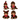 Monchhichi ตุ๊กตาผ้านุ่ม พรีเมียม มาตรฐาน สีน้ำตาล ท่านั่ง