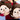 Monchhichi หมอนอิงหน้ามอนชิชิ ขนาด 38x37 ซม.