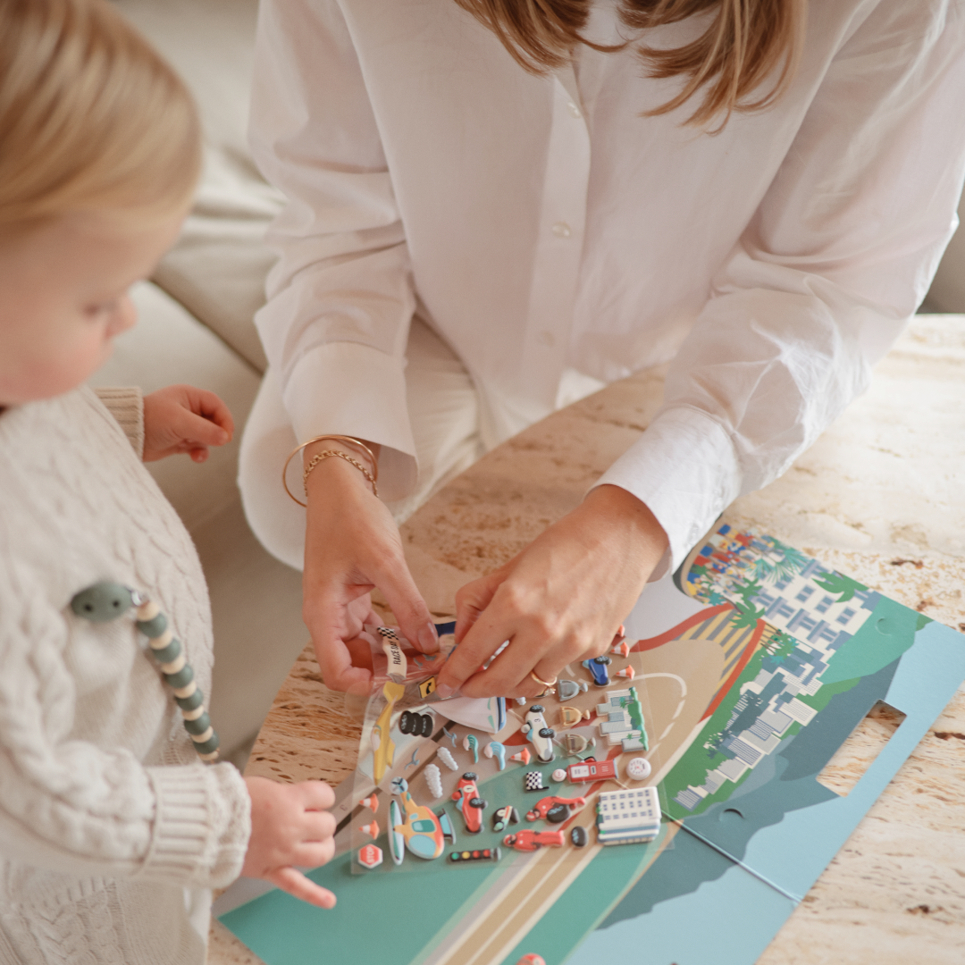 Mushie Reusable Sticker Set – The Little Store Thailand