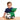 Playgo Toys City Bin Truck รถเก็บขยะ ของเล่นเสริมพัฒนาการ