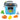 Playgo Toys Smart Chef Cooker Set B/O - 6 Pcs หม้อหุงข้าวไอน้ำพร้อมผักผลไม้