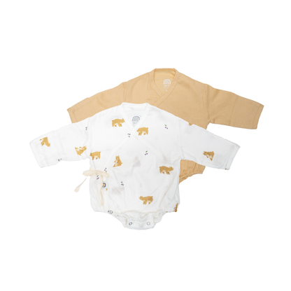Saeson Tencel™ Baby Bodysuits Long Sleeve Set เซ็ตบอดี้สูทแรกเกิดแขนยาว