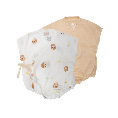 Saeson Tencel™ Baby Bodysuits Short Sleeve Set เซ็ตบอดี้สูทแรกเกิดแขนสั้น