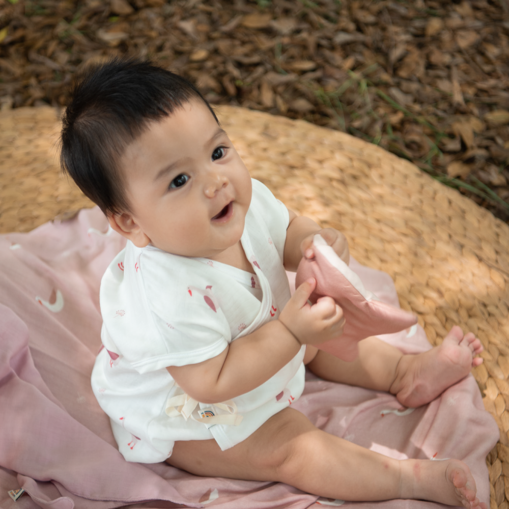 Saeson Baby Bodysuits Short Sleeve Mood 2