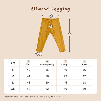 Saeson Ellwood Legging กางเกงว่ายน้ำขายาว